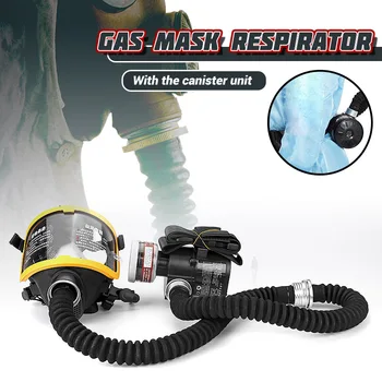 De protecție Electrică Flux Constant Furnizat de Aer Alimentat Fata Complet cu Masca de Gaze Respirator Sistemul respirator Mască de Siguranță la locul de Muncă de Aprovizionare