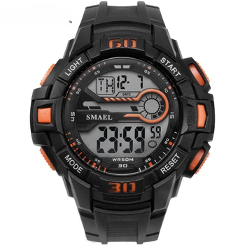 Digital Ceasuri de mana Militare Negru Ceas Casual Cool Cadran Mare Barbati Ceas Șoc 1513 Sport Impermeabil Ceasuri pentru Barbati