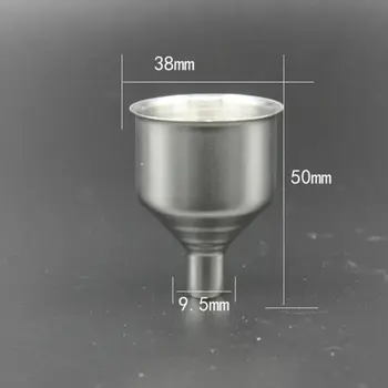 Din Oțel inoxidabil Mini Palnie pentru Sticle de Ulei Esențial de Culoare Argintie Bucătărie Instrumente de Specialitate F20173614