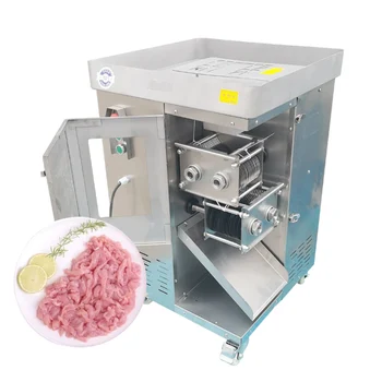 Electrice industriale Alimentare Feliator Carne Proaspătă Benzi de Tăiere de carne de Porc carne de vită carne de tocare și feliere mașină
