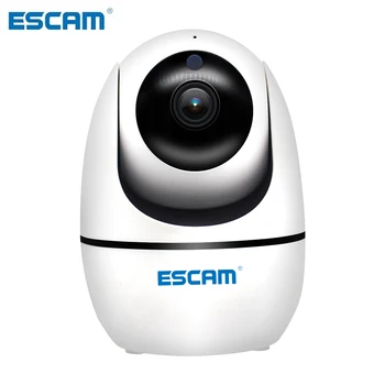 ESCAM PVR008 H. 265 de Urmărire Automată PTZ Pan/Faianta Camera 2MP HD 1080P Wireless Viziune de Noapte Camera IP