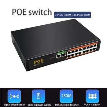 Ethernet Inteligent de Rețea de Comutare RJ45 comutator de Joc de Încărcare Adaptor Internet Splitter switch gigabit POE, RJ45 Hub Joc VLAN switch