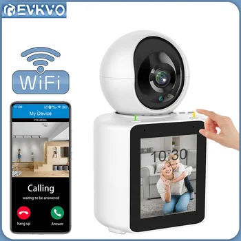 EVKVO 4MP PTZ Camera WIFI Urmărire Automată Unul faceți Clic pe Apel Video Cu Ecran de Interior Baby Monitor de Securitate CCTV Camera de Supraveghere