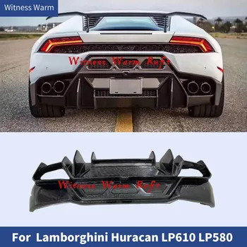 Fibra de Carbon FRP Bara Spate Difuzor Auto Kituri de Corp Pentru Lamborghini Huracan LP580 LP610 grilajul Auto Piese Auto