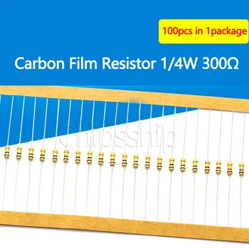 Film Carbon Rezistor 1 4W 2.2 K 5% Patru-Inel de culoare Rezistor (100 BUC)