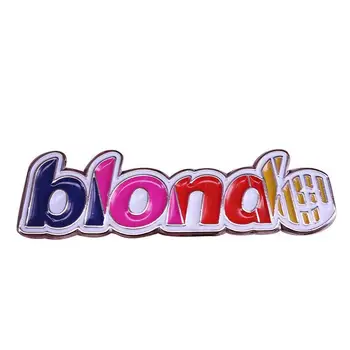 Frank Ocean Blond Blonda Email Brosa Ac de Metal, Insigne insigne, Broșe pentru Rucsaci de Lux Designer de Bijuterii Accesorii