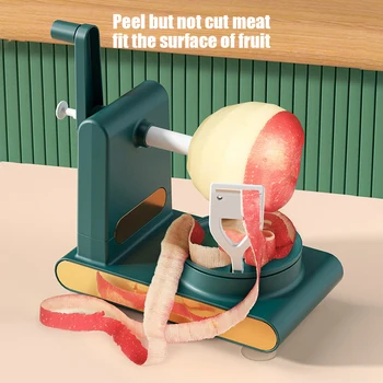 Fructe Mere Peeler Mașină Feliator Manual de Rotație Instrument de Bucatarie Peeling Gadget-uri pentru Citrice de Mână cotite Cartofi Sonda Cutter Nou