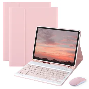 Funda Pentru Samsung Tab S6 Lite Caz Keyboard SM-P610 P613 P615 P619 pentru Tab S6 Lite 10.4 inch husa pentru Tableta cu Tastatura Mouse-ul