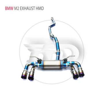 HMD Titan Sistemul de Evacuare de Performanță Catback Pentru BMW M2 F87 3.0 T de Eșapament Pentru Autoturisme Variable Valve