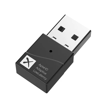 HOT-24Bit USB Bluetooth 5.2 Transmițător Audio Aptx-Adaptive/LL/HD 40Ms Latență Scăzută Multi-Punct Adaptor Wireless Pentru a Comuta