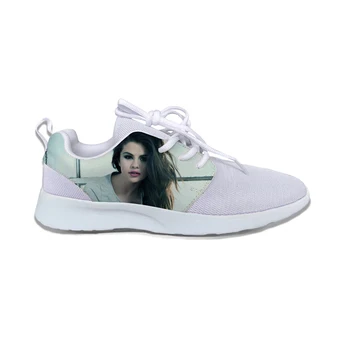 Hot Nou Cool Oameni De Moda Pentru Femei Tricou Selena Gomez Pantofi De Petrecere A Timpului Liber Rularea Pantofi Respirabil Pantofi Sport, Adidași Clasic