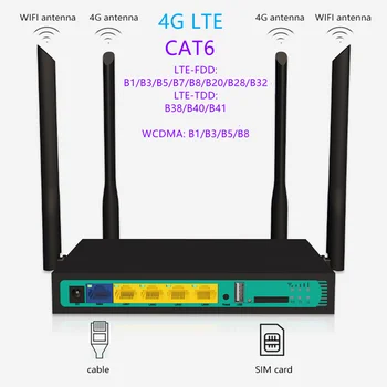 Huastlink 4G router Mulțime de 1000pcs 4G CPE Lte Wireless industria Router wifi antena Ridicata fabrica HC313