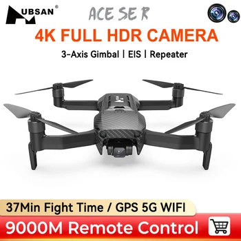Hubsan ACE SE R 9KM GPS Drone Profesionale 4K Dron cu Camera 37min 3-Axis Gimbal FPV de Evitare a obstacolelor RC Quadcopter