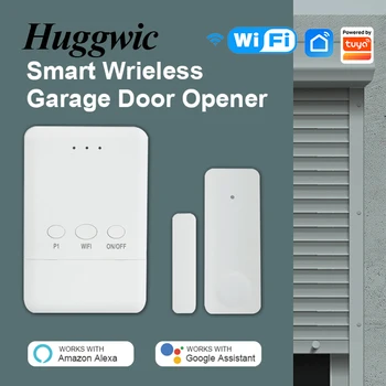 Huggwic Tuya Deschizător De Uși De Garaj Controller Wireless De Control De La Distanță Nu Poarta Necesare Smart Home Supprot Alexa De Start Google