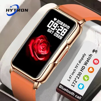 HYTRON Femei Ceas Inteligent Bluetooth Vorbesc Heart Rate Monitor Somn Brățară Inteligent de Urmărire de Sănătate Sport Smartwatch 2023 Noi