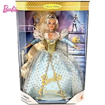 Jocuri Barbie originale, la fel Ca Cenușăreasa 1996 Delicate Basm Prințesă Blondă, cu Părul Lung 1/6 Player Speciale de Colectare Papusa pentru Fete Jucării