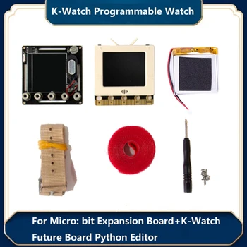 K-Ceas Programabil Ceas Kit Pentru Micro: Bit Placă De Expansiune Python Editor Dispozitive Portabile Bej