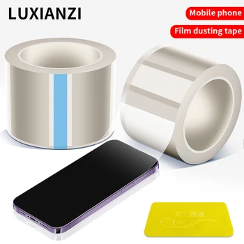 LUXIANZI 3/4/5/7.5 cm Folie de Protectie Banda Ecranul Telefonului de Praf Protector LCD Separator de Curățare Sticla Autocolant Benzi Adezive