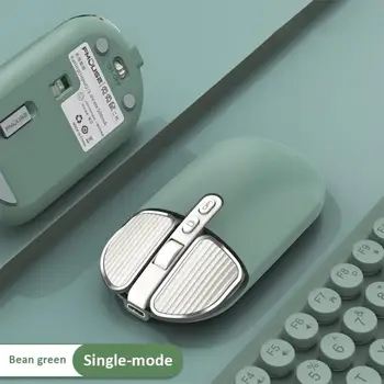 M 203 Mouse-Ul Fără Fir A Doua Generație Singur Modul Mut Fată Drăguță Praf Laptop Office Acasă Încărcare Mouse-Ul 1