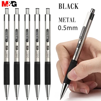 M&G 12buc/Lot 0.5 mm Negru/albastru/Rosu de Cerneală Pixuri cu Gel Set Rezerve cu Gel Ink Pen Școală de Desen Papetărie de Birou Elev Scris Stilou