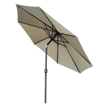 Marca Inovații 10 Înclinare Manivela Piață Patio de Așteptat, nuanta Bronz umbrele, umbrele de plajă în aer liber umbrela