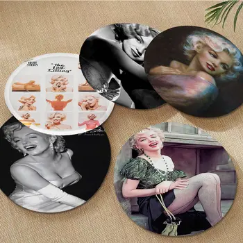 Marilyn Monroe Pătrat Pernă de Pluș Acasă Perna Moale Confortabil 50x50cm Scaun Scaun Mat