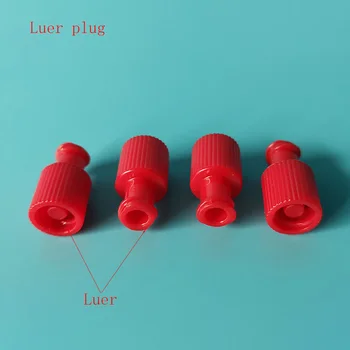 Masculin Feminin Luer Lock integrat Adaptor Supapă de Aer Conducta de Distribuire Lipici Seringa de Montaj din Plastic PP Conector de capat