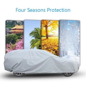Masina de Acoperire de Protecție în aer liber Plin Exterior Grindină și de Protecție Furtună de Zăpadă Acoperă Parasolar Praf de Ploaie Universala Pentru Sedan/SUV