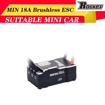 Mini 18A Brushless ESC Electric Controler de Viteză pentru Kyosho Mr03 Pro Atomice DRZ 1/24 1/28 1/32 RC Mini-Z Masina de Drift 1410