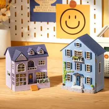 Miniture Păpuși Accesorii Hut Manual Modelul Asamblat Casa Cadouri Creative