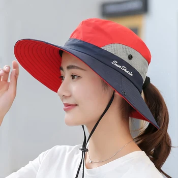 Moda Femei de Vară în aer liber, Umbrele de soare Pălărie de protecție Solară Palarie de Soare Respirabil Alpinism Pălărie de Călătorie Pălărie de Pescar