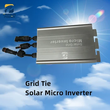 MPPT Pe Rețeaua de Micro Invertor 500W Intrare 600W 700W Undă Sinusoidală Pură 18-50 Vdc Ieșire 110V-220 Vac casa bivolt Invertor Solar