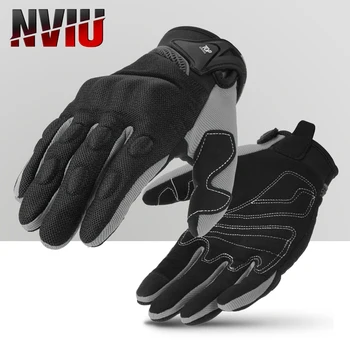 Mănuși motociclete de Curse Vara Respirabil Deget Plin de Protectie guantes Ecran Tactil moto Motocross luva motociclista