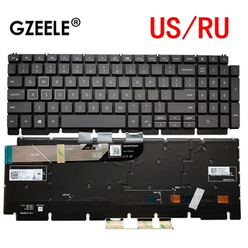 NE/RU RGB cu iluminare de fundal Roșu Pentru Dell G15 Ryzen Ediție 5510 5511 5515 5520 0R2GPD 0THG34 0DKDXH Tastatura Laptop