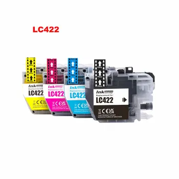 NOI LC422XL Compatibil pentru Brother LC422 LC422XLink cartridgeMFC-J5340DW MFC-J5345DW Printer cartuș de cerneală