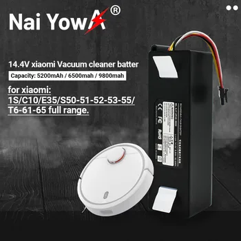 Noile Baterii de remplacement se toarnă aspirateur Robot Xiaomi Roborock S50 S51 S55 1 S baterii li-ion de 14.4 V LG mobil Panasonic mobil
