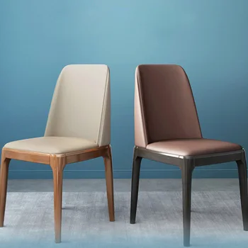Nordic din lemn masiv, scaun de luat masa de uz casnic de lux lumina moale de scaun sac Simplu hotel restaurant Modern, on-line celebritate