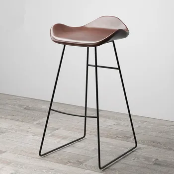 Nordic light lux ins bar scaun, scaun înalt home bar scaun elegant de bar simplu scaun roșu net recepție scaun