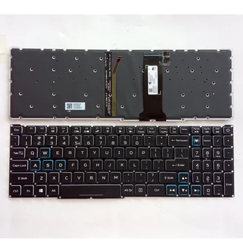 Nou pentru Acer Nitro 5 AN515-54 AN515-55 AN515-43 AN715-51 tastatură iluminare din spate albastru