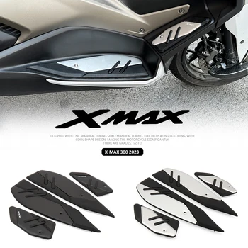 Nou Pentru Yamaha XMAX 300 2017 - 2024 X-MAX 300 400 250 125 Motocicleta Picioare, Placa Skidproof Pedala de Placa de Suport pentru picioare Pernițe