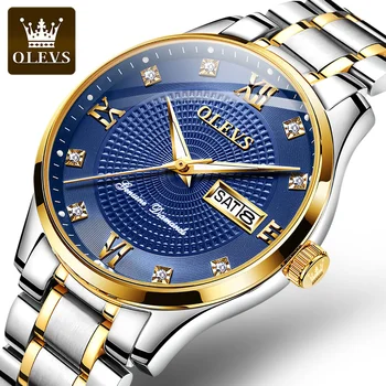 Noul Ceas de Moda Pentru Bărbați Automat Ceas Mecanic de Aur de Epocă Top Brand de Lux rezistent la apa de sus brand de lux din Oțel inoxidabil