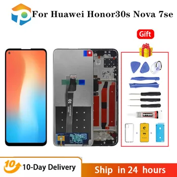 Ori AAA Pentru Huawei Honor 30 LCD Display Nova 7SE Display Cu Touch Screen Digitizer Asamblare Pentru Huawei Nova 7SE LCD