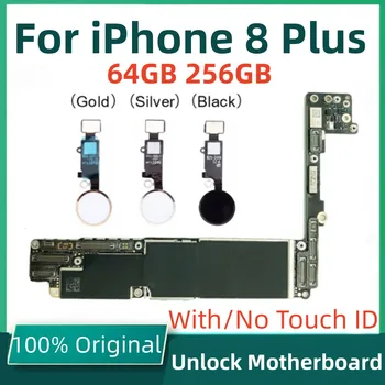 Original placi de baza Pentru Iphone 8 Plus Placa de baza Bord Pentru IPhone 8Plus cu/FARA Touch ID Placa de bază Placa de baza Gratuit ICloud