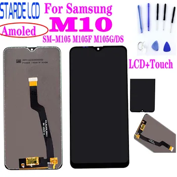 Original Super Amoled LCD Pentru SAMSUNG M10 SM-M105 M105F M105G/DS Display LCD Touch Screen Digitizer Asamblare Ecran Înlocuire