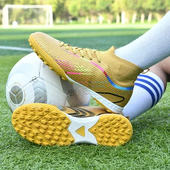 Pantofi de fotbal Adolescenți și Adulți de Sport în aer liber Pantofi Anti - alunecare rezistent la Uzura de Formare de Fotbal de Pantofi TF/FG ghete de Fotbal