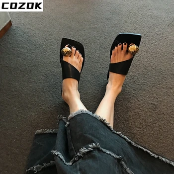 Pene Flats Sandale Platforma De Moda Pantofi De Vara Pentru Femei Nou 2022 Cristal Casual, Papuci De Casă Rochie De Petrecere Tobogane De Plaja Femei Zapatos