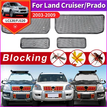 Pentru 2003-2009 Toyota Land Cruiser Prado 120 Lc120 Fj120 Tuning, Accesorii De Admisie Grila Fata Bara Preveni Țânțari Nisip