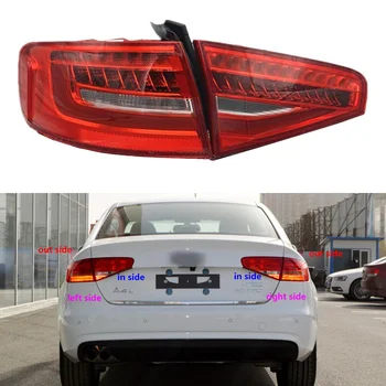 Pentru Audi A4L B9 2013-2015 Coada Exterior Lampa LED Auto Bara Spate Coada de Lumină de Frână de Oprire Lămpii de Marșarier lampa de stop jumătate de Asamblare