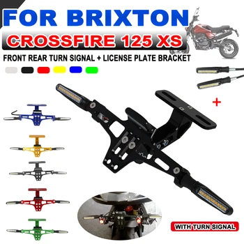 Pentru Brixton Crossfire 125 XS 125XS Accesorii pentru Motociclete Reglabil Coada Eliminator de Înmatriculare Suport Lumina de Semnalizare