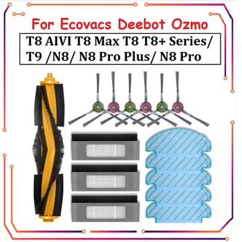 Pentru Ecovacs Deebot Ozmo T8 AIVI T8 Max T8 T8+ Seria/ T9 /N8, N8 Pro Plus/ N8 Pro Aspirator Robot de Înlocuire Accesorii